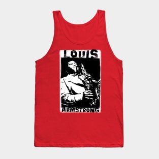 Louis Armstrong tribute by Agacactus Tank Top